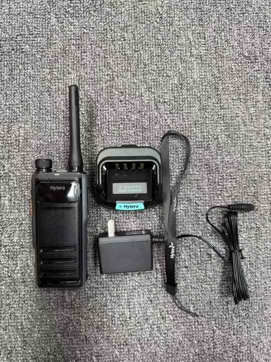 Hytera HP605 Portable GPS Digital Wireless IPX6 Walkie Talkie Set Commercial Radio Equipment Handheld Security Navigation