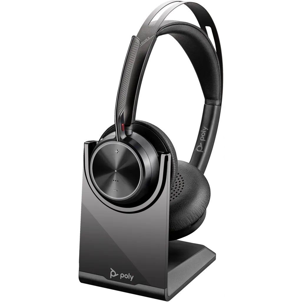 POLY VOYAGER FOCUS 2 BT USB-A CHARGESTAND ANC
