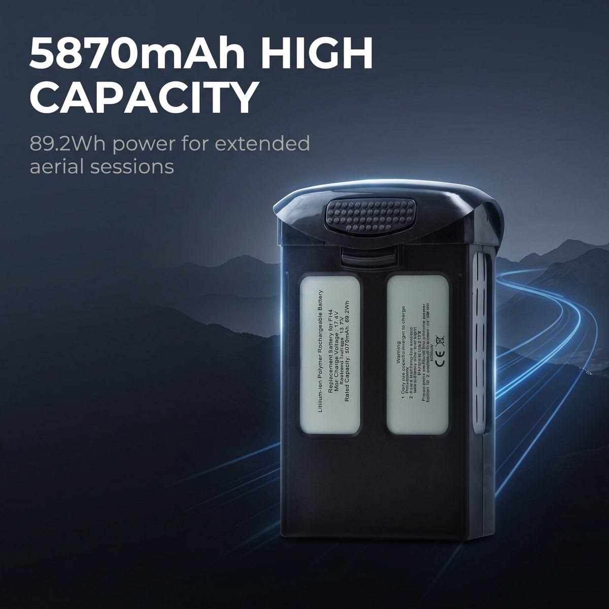Compatible DJI Phantom 4 /4 Pro FBl-5870mAh 15.2v Battery