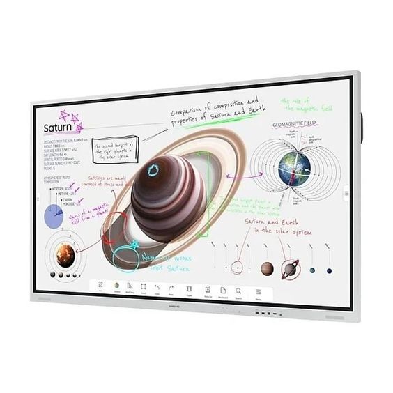 Samsung WM75B 75-inch 4K Interactive Whiteboard Display - TecAfrica Solutions
