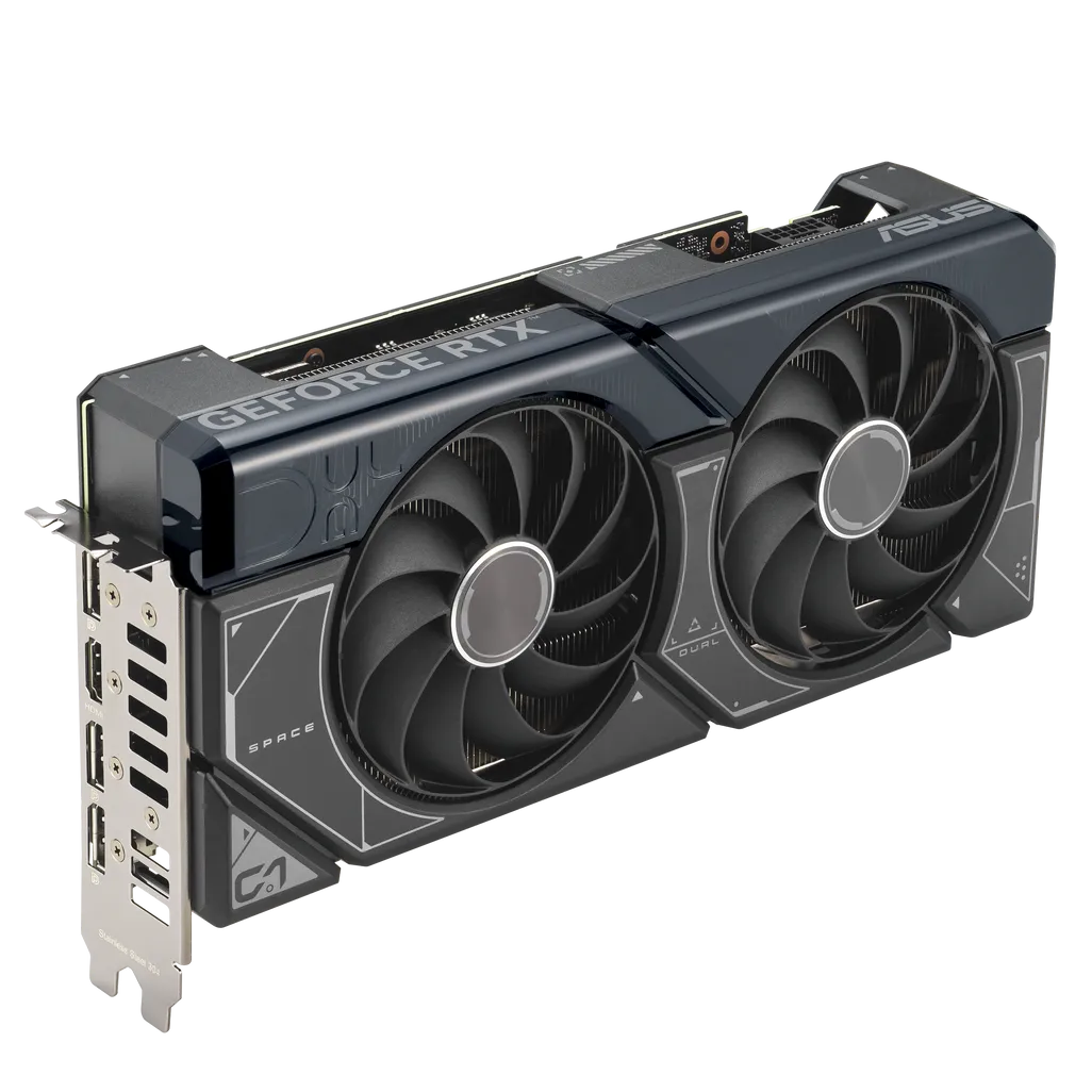ASUS Dual -RTX4070S-12G, GeForce RTX 4070 SUPER, 12 GB, GDDR6X, 192 bit, 7680 x 4320 pixels, PCI Express 4.0