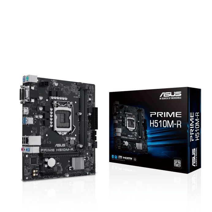 Asus PRIME H510M-R Motherboard For Intel LGA 1200 CPU