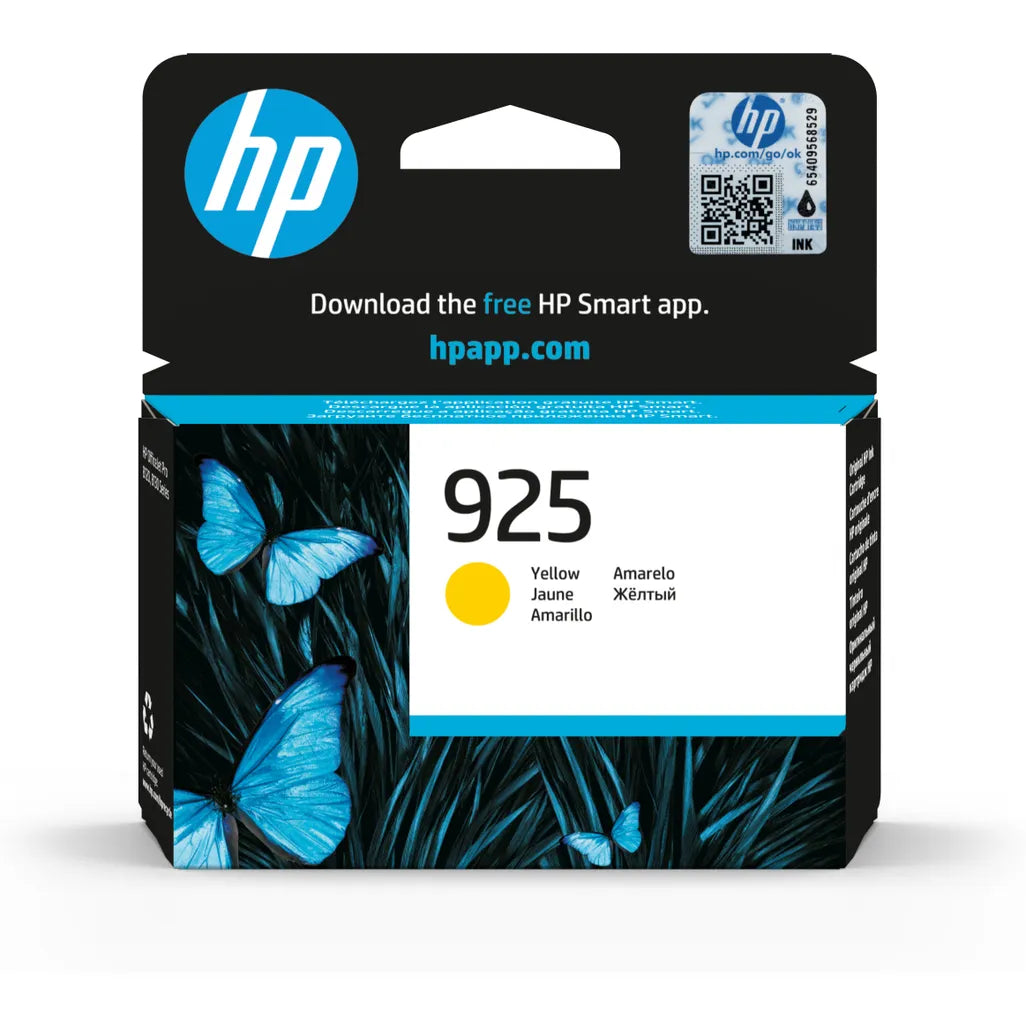 HP 925 YELLOW ORIGINAL INK CARTRIDGE
