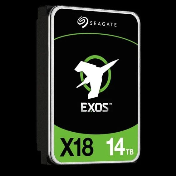 Seagate Exos X18 3.5-inch 14TB Serial ATA III Internal Hard Drive