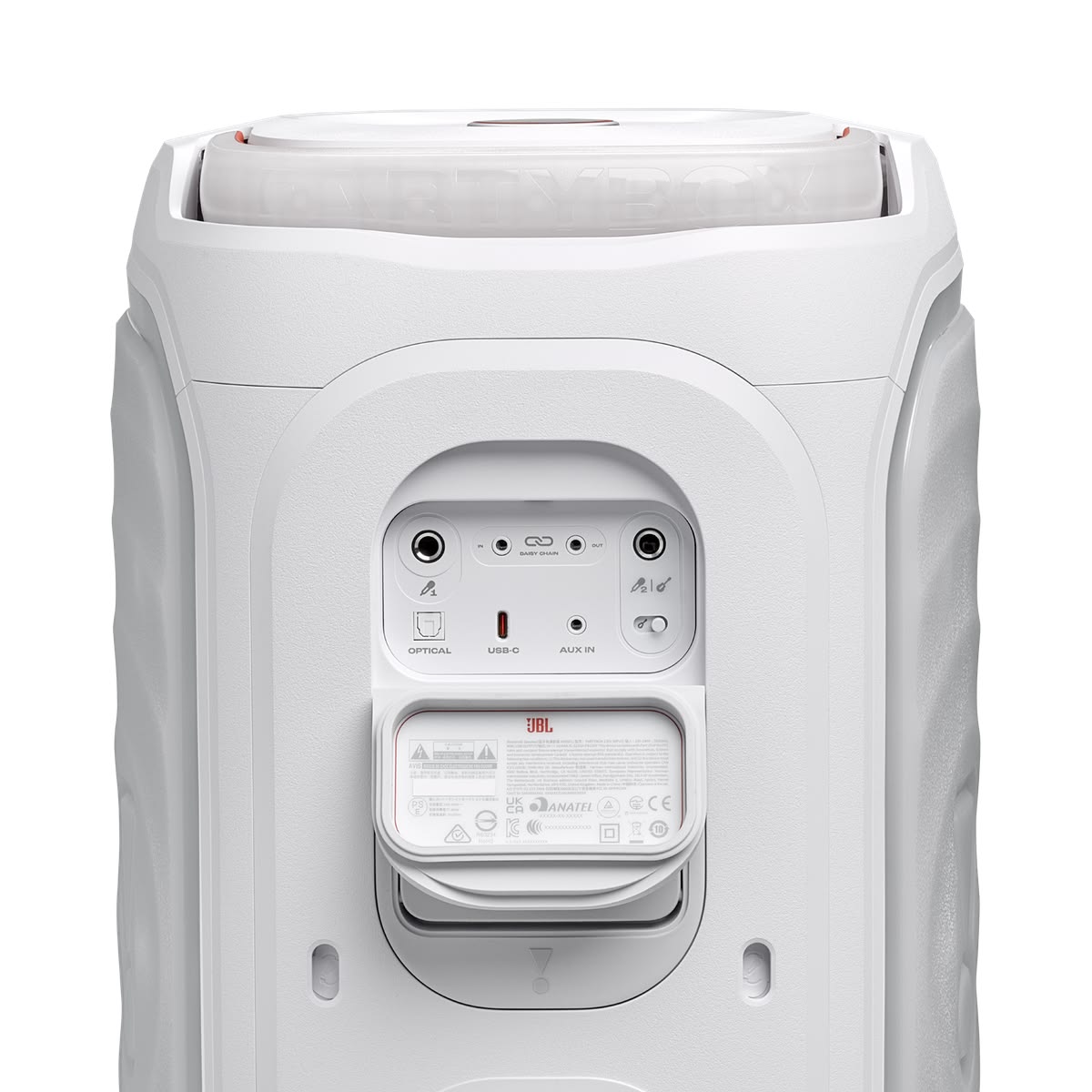 JBL Partybox 130 Portable Bluetooth Party Speaker (WHITE)