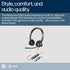 POLY BLACKWIRE 3320 USB-A+C HEADSET