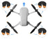 Compatible DJI Propellers 8pcs For DJI Mini 2/Mini SE/Mini 2 SE/Mini 4K