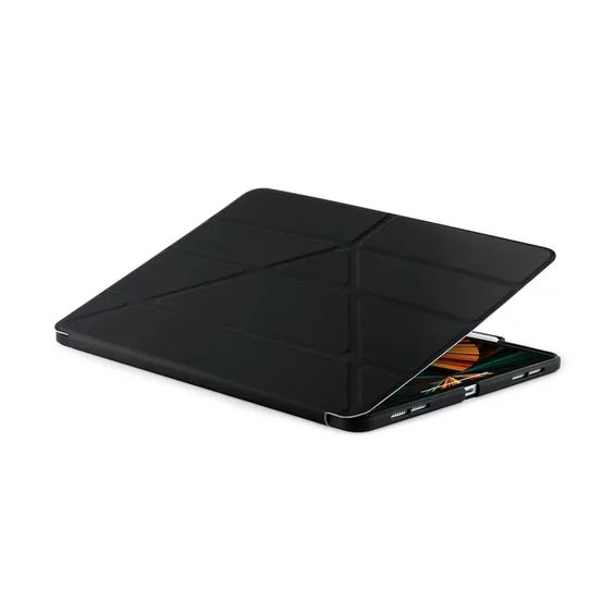 Pipetto iPad Pro 12.9 (2021) Origami No3 Pencil Case - Black