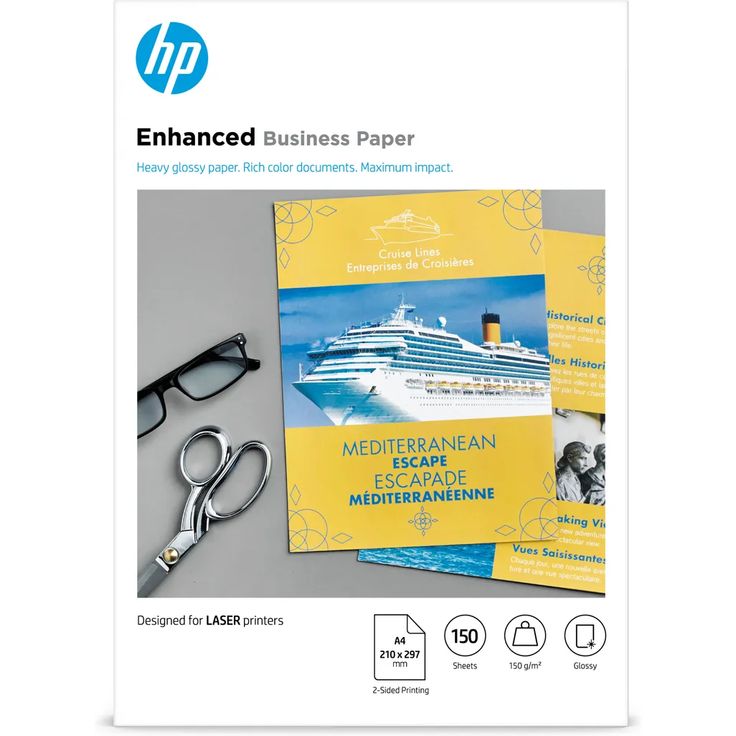 HP PRO LASER PAPER A4 150GSM 150SHT GLOSS