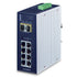 PLANET Industrial 8-port 10/100/1000T + 2-port 1G/2.5G SFP Managed Gigabit Switch
