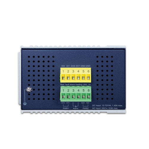 PLANET Industrial 8-Port 10/100/1000T + 2-Port 100/1G SFP + 2-Port 1G/2.5G SFP Managed Ethernet Switch