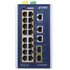 PLANET Industrial L3 16-Port 10/100/1000T 802.3at PoE + 2-Port 10/100/1000T + 2-Port 1G/2.5G SFP Managed Ethernet Switch