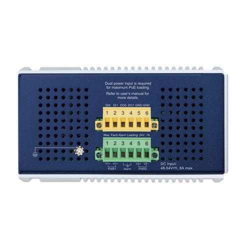 PLANET Industrial L2+ 8-Port 10/100/1000T 802.3bt PoE + 4-Port 10G SFP+ Managed Ethernet Switch