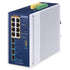 PLANET Industrial L2+ 8-Port 10/100/1000T 802.3bt PoE + 4-Port 10G SFP+ Managed Ethernet Switch