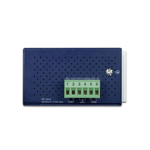 PLANET Industrial L2+ 4-Port 10/100/1000T 802.3at PoE + 2-Port 1G/2.5G SFP Managed Ethernet Switch