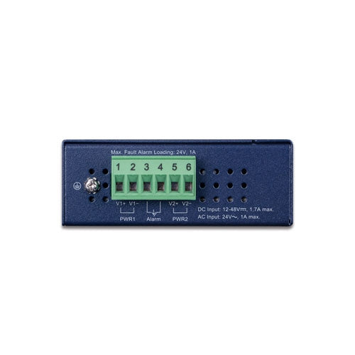 PLANET L2+ Industrial 4-Port 10/100/1000T + 2-Port 1G/2.5G SFP Managed Ethernet Switch