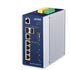 PLANET Industrial L2+ 4-Port 10/100/1000T 802.3bt PoE + 1-Port 10/100/1000T + 2-Port 1G/2.5G SFP Managed Ethernet Switch