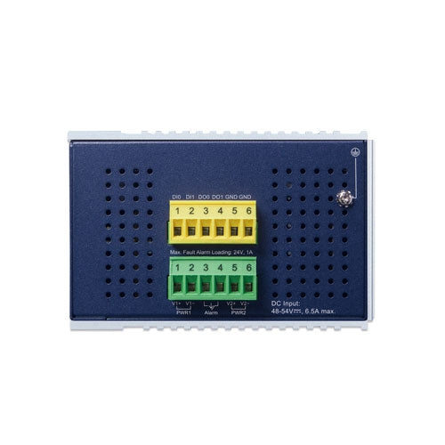 PLANET Industrial L3 8-Port 10/100/1000T 802.3at PoE + 2-Port 1G/2.5G SFP + 2-Port 10G SFP+ Managed Ethernet Switch