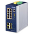 PLANET Industrial L2+8-Port 10/100/1000T 802.3at PoE + 2-Port 100/1G SFP + 2-Port 100/1G/2.5G SFP Managed Ethernet Switch