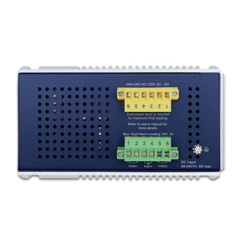 PLANET Industrial L3 8-Port 10/100/1000T 802.3bt PoE + 2-Port 1G/2.5G SFP + 4-Port 10G SFP+ Managed Ethernet Switch