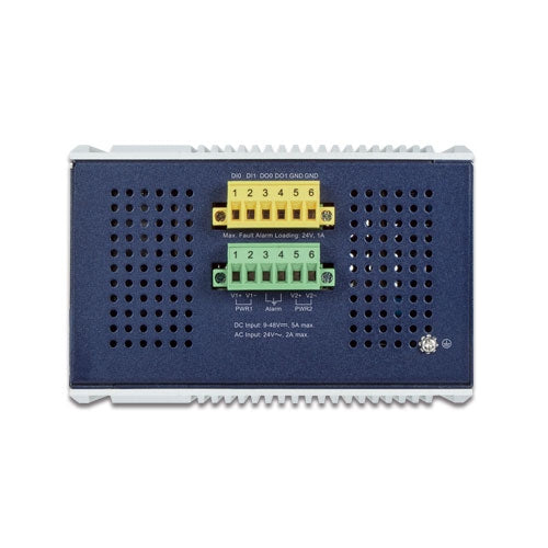 PLANET Industrial L3 8-Port 10/100/1000T + 4-Port 1G/2.5G SFP + 4-Port 10GBASE-X SFP+ Managed TSN Ethernet Switch
