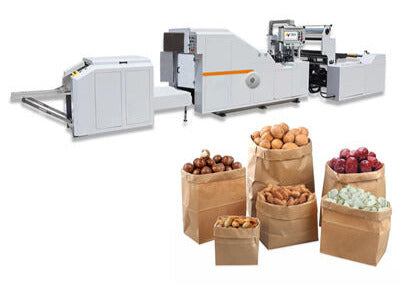 Automatic High Speed Square Bottom Paper bag machine