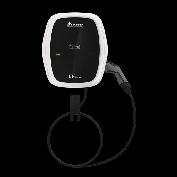 DELTA AC MINI PLUS EV CHARGER, 1P, 7.2KW, T2 SOCKET, RFID, 3G/ETHERNE