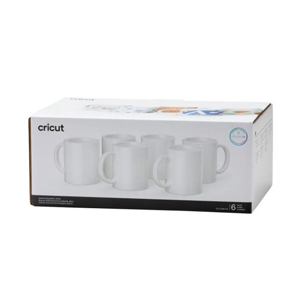 CC 350ML MUG WH 6PK