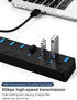 Green Lyca 7 in 1 USB 3.0 Hub