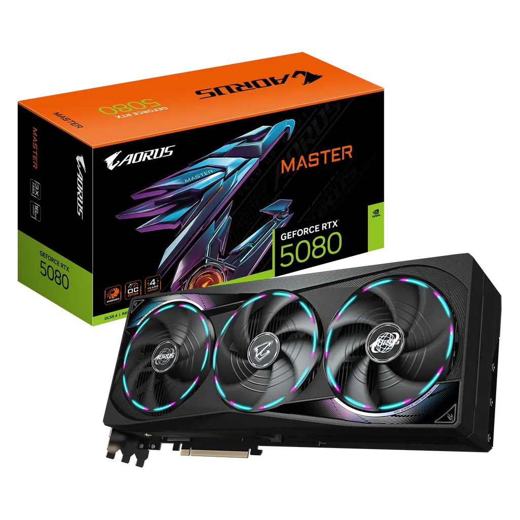 GIGABYTE GeForce RTX 5080 GAMING OC 16G Graphics Card