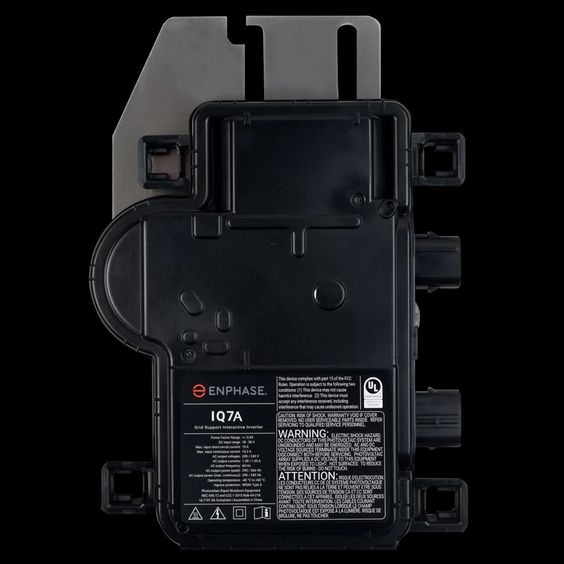 ENPHASE IQ 7A MICROINVERTER, 349VA, 230 + 400VAC, MC4.