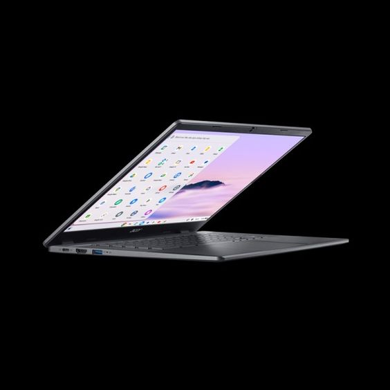 Acer Chromebook Plus - i3 1215U | 8GB | 256GB | 15.6" FHD | Chrome OS | Grey | CB515-2HT-30F6