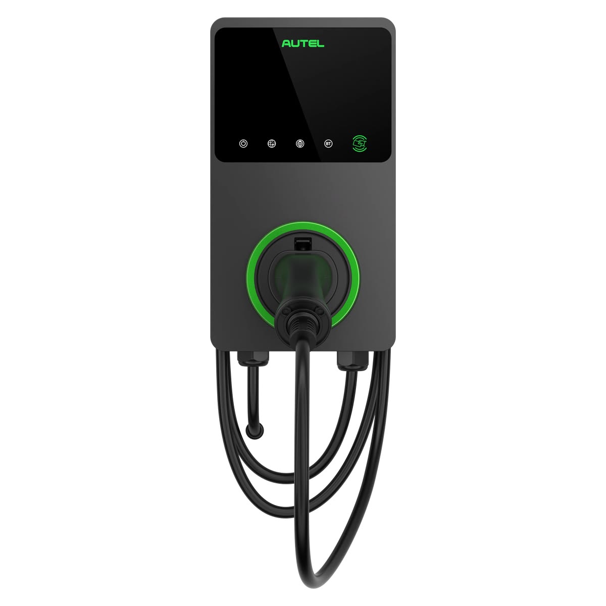 Autel Maxicharger AC Wallbox, tethered, LCD, dark grey, 4G, 22kW, 5m - TecAfrica Solutions