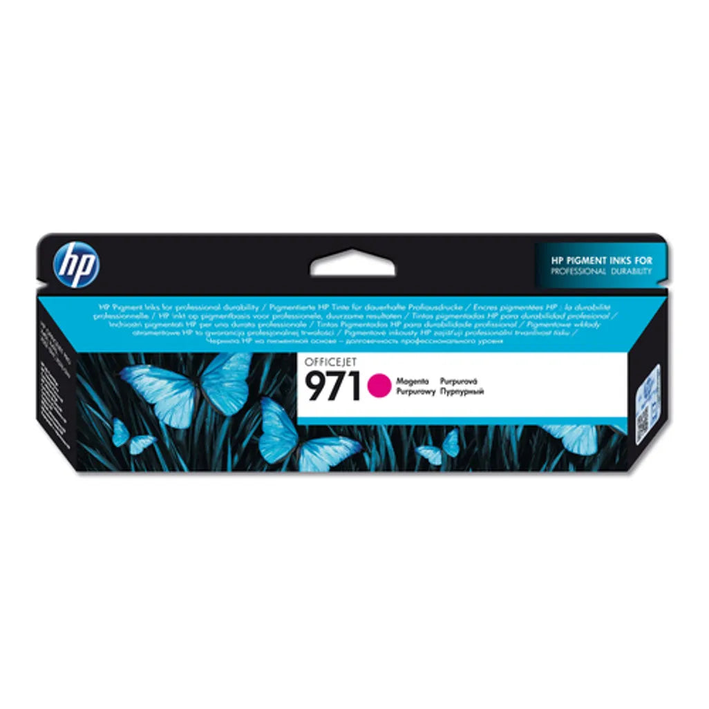 HP 971 MAGENTA INK CARTRIDGE