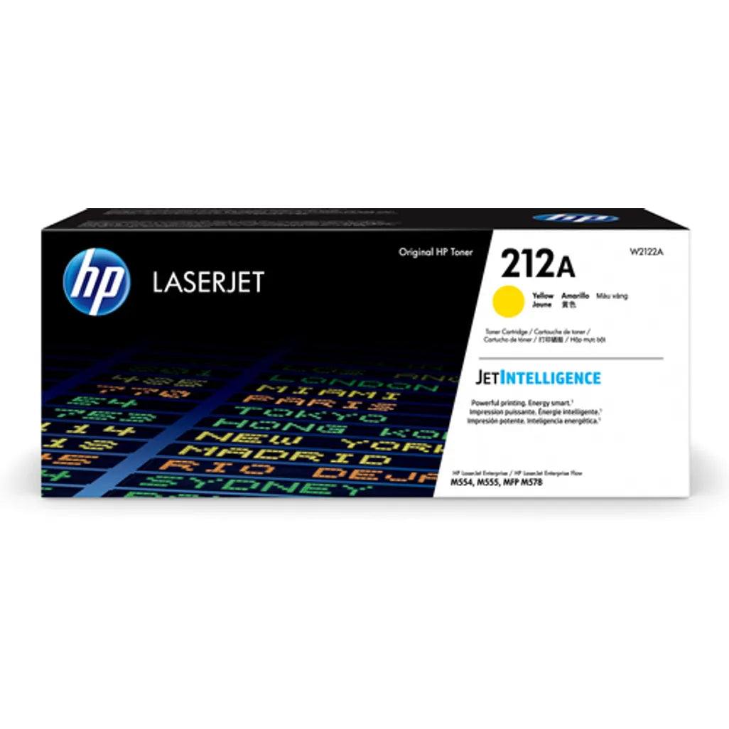 HP 212A YELLOW ORIGINAL LASERJET TONER CARTRIDGE