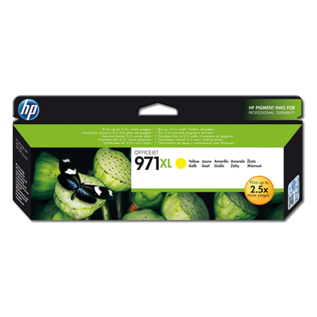 HP 971XL High Yield Yellow Original Ink Cartridge