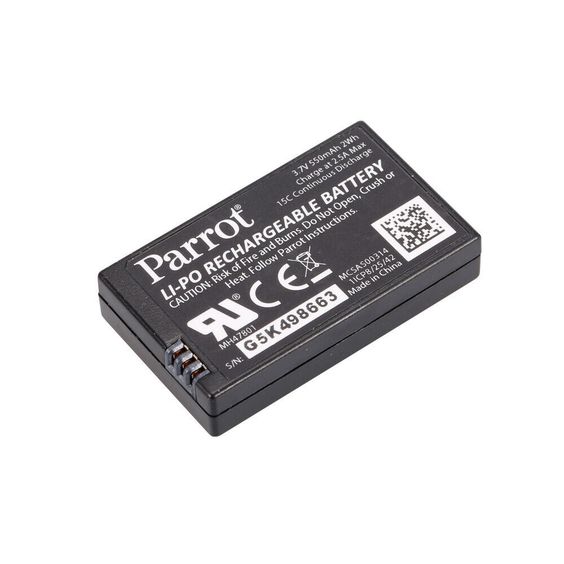 Parrot Battery Mini Drones 550mAh Li-Po Rechargeable (PRE-OWNED)