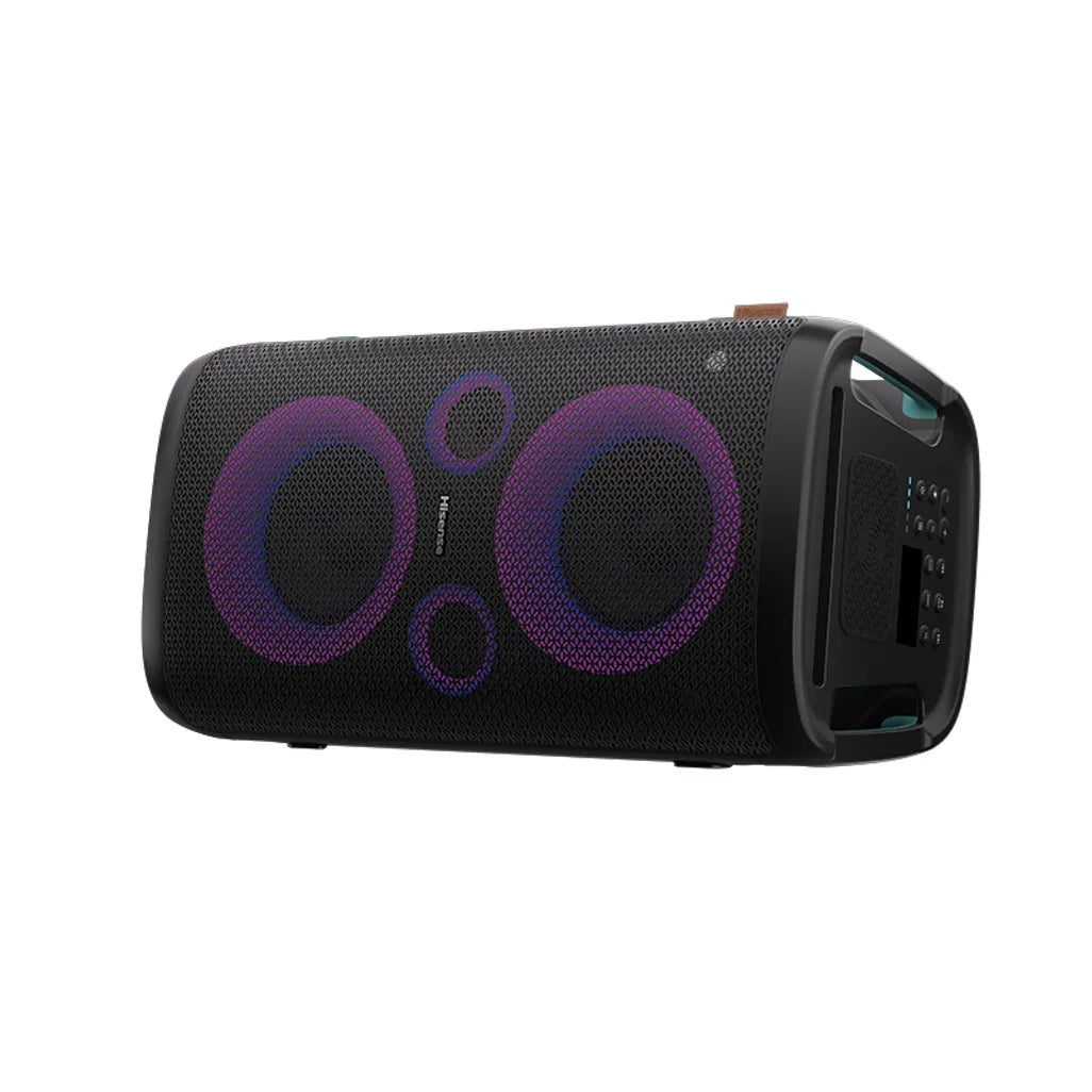 Hisense PartyRocker One HP100, 2.0 channels, 5.71 cm (2.25"), 13.3 cm (5.25"), 300 W, 40 - 20000 Hz, Wired & Wireless