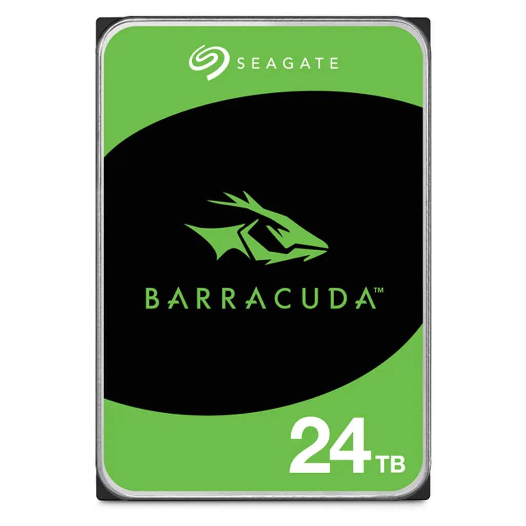 Seagate Barracuda ST24000DM001 24TB 3.5'' HDD Desktop Internal drives; SATA 6GB/s Interface; 190MB/s Sustained TR; 256MB - RCN - ST24000DM001