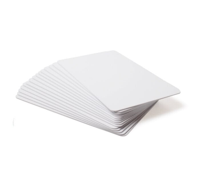 Plain White Printable PVC Card (pk 100) - TecAfrica Solutions