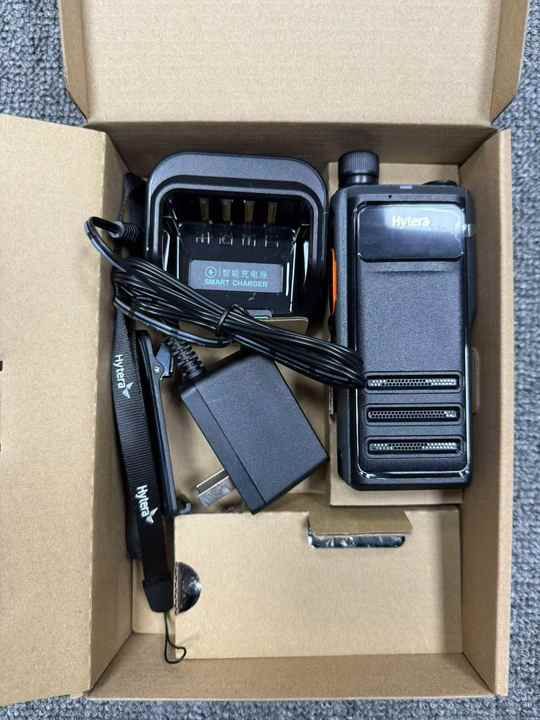 Hytera HP605 Portable GPS Digital Wireless IPX6 Walkie Talkie Set Commercial Radio Equipment Handheld Security Navigation
