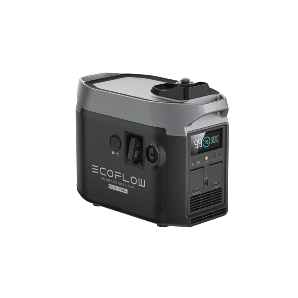 Ecoflow 1800W Petrol & LPG single cylinder four stroke Air cooled pure sinewave Smart Generator