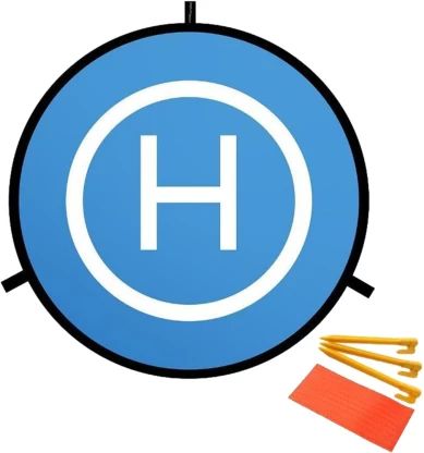 Tecafrica Solutions 55cm Universal Double Sided Quadcopter Landing Pad