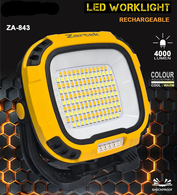 Zartek ZA-843 LED Rechargeable Worklight - TecAfrica Solutions