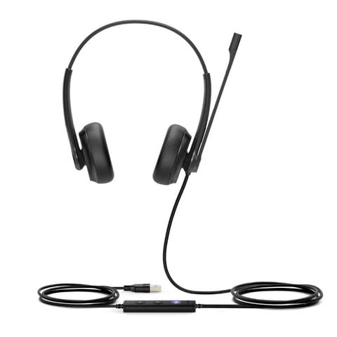 Yealink UH34 Dual Wired USB Type-A Headset for Microsoft Teams