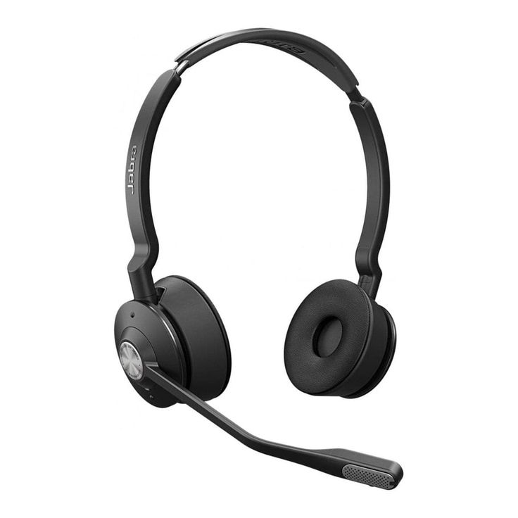 Jabra Evolve 65 TE MT Wireless Binaural Stereo Headset Black