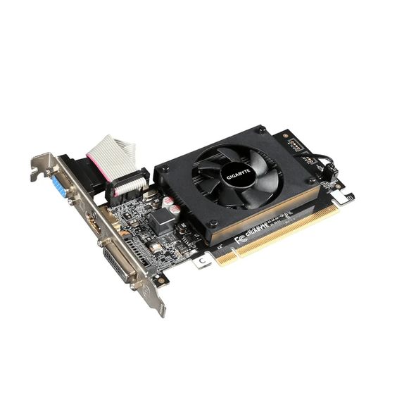 GIGABYTE nVidia GeForce® GT 710 2GB GDDR3 VGA/DVI-DI/HDMI.