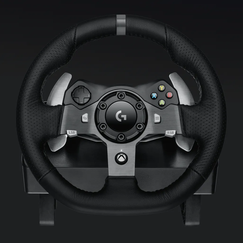 Logitech G G920 Driving Force Racing Wheel, Steering wheel + Pedals, PC, Xbox One, Xbox Series S, Xbox Series X, D-pad, Analogue / Digital, Wired, USB 2.0 - TecAfrica Solutions