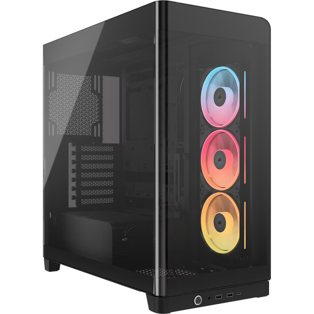FRAME 4500X LX-R RGB iCUE LINK Panoramic Glass Mid-Tower PC Case