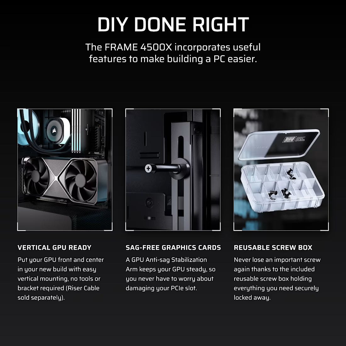 FRAME 4500X RS-R ARGB Panoramic Glass Mid-Tower PC Case